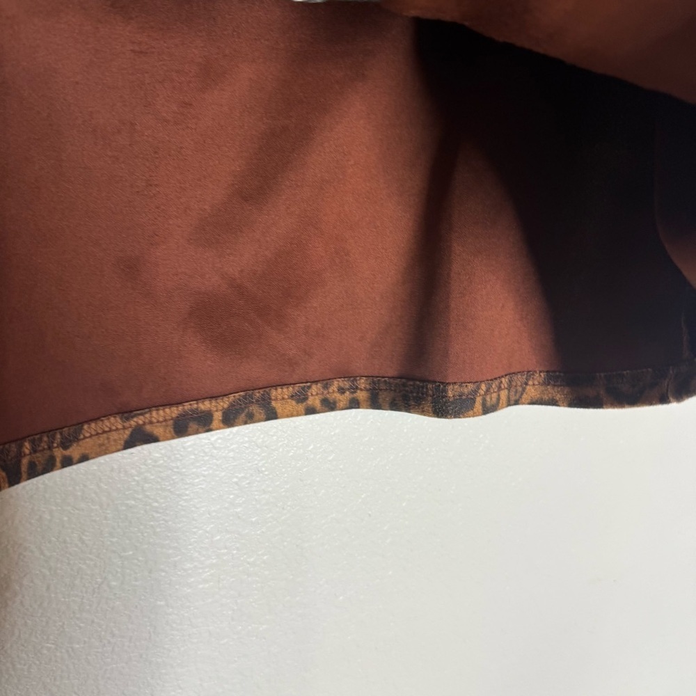 Leopard Print Women's Skirt - Picture 3 of 13